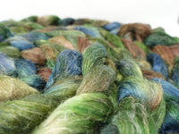 Romney, Silk & Linen. Hand Dyed Variegated - 100g