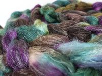 Romney, Silk & Linen. Hand Dyed Variegated - 100g