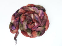 Romney, Silk & Linen. Hand Dyed Variegated - 100g