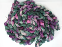 Romney, Silk & Linen. Hand Dyed Variegated - 100g
