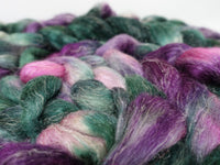 Romney, Silk & Linen. Hand Dyed Variegated - 100g