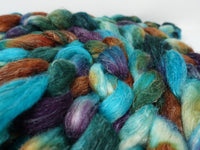Romney, Silk & Linen. Hand Dyed Variegated - 100g