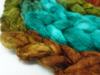 Mongolian Wool, Hand Dyed  Gradient 100g