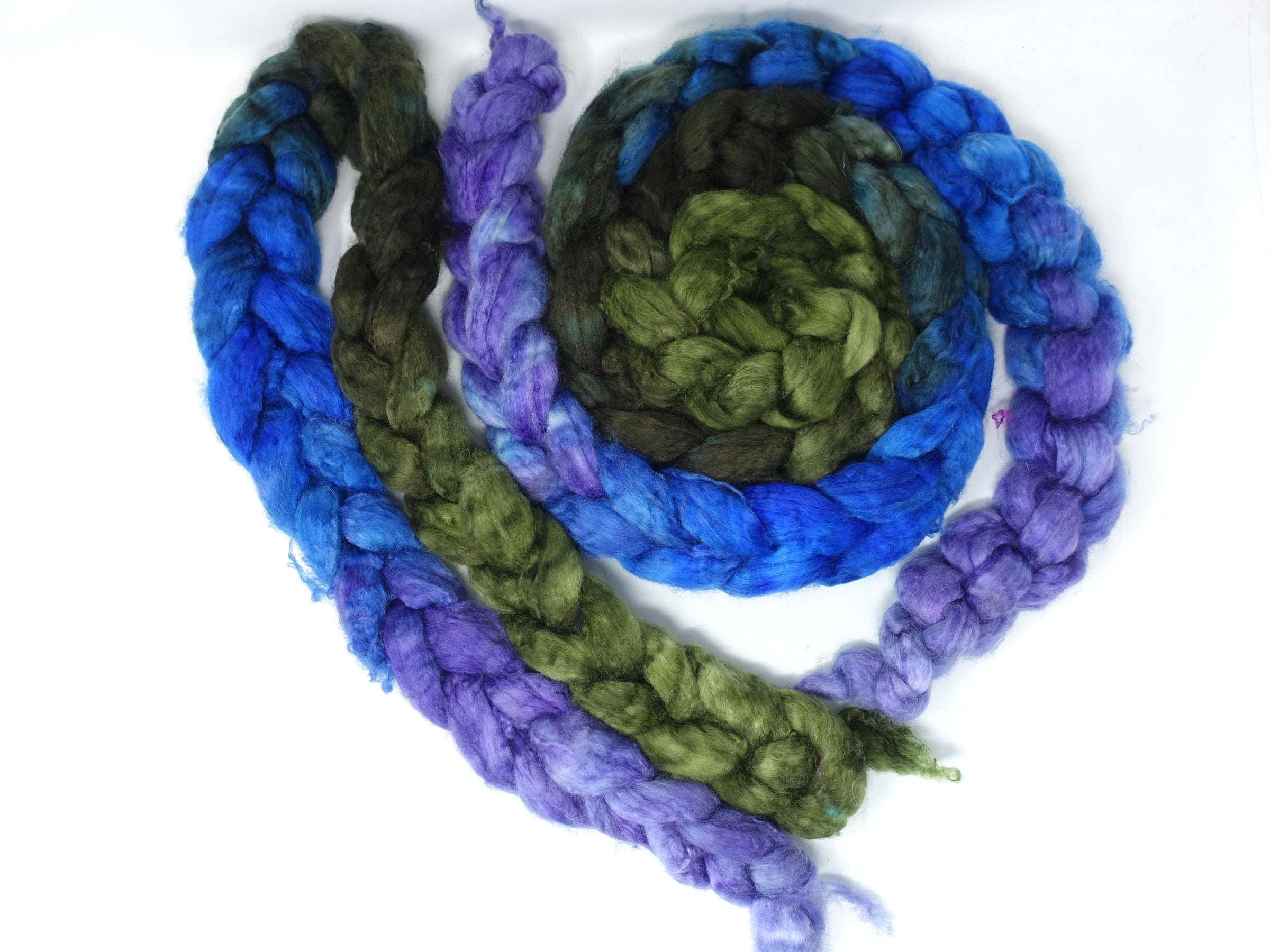 Mongolian Wool, Hand Dyed  Gradient 100g