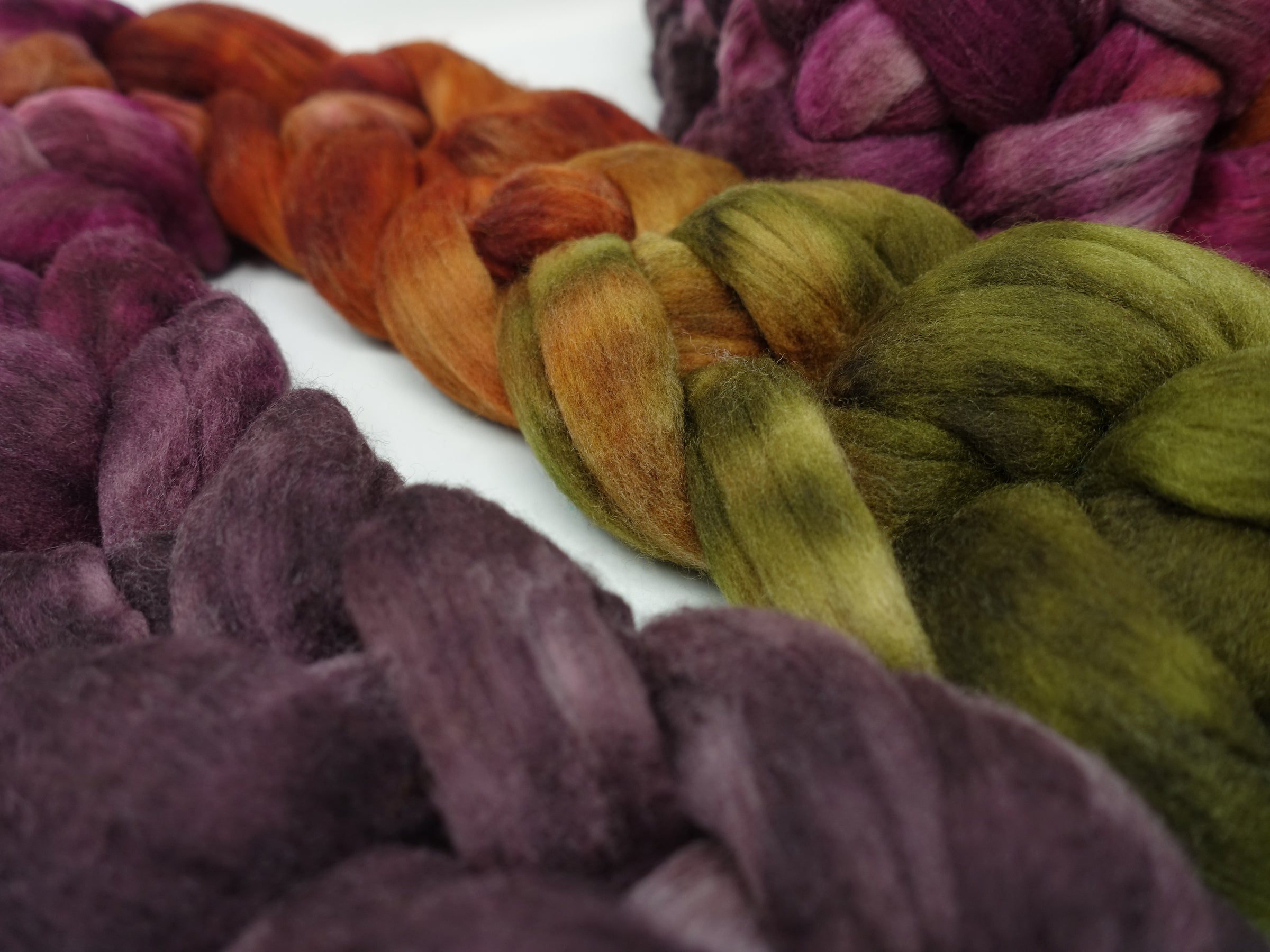 Rambouillet, Hand Dyed Gradient 100g