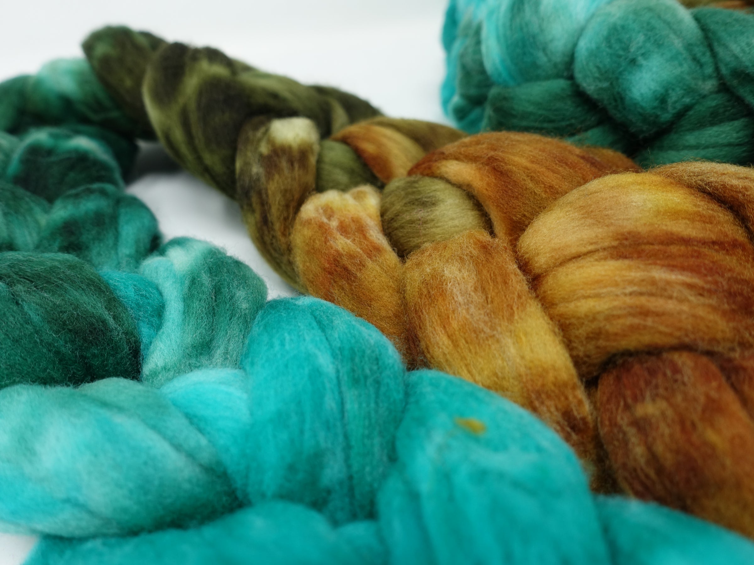 Rambouillet, Hand Dyed Gradient 100g