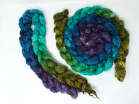 Mongolian Wool, Hand Dyed Gradient 100g