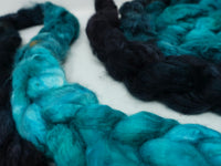Mongolian Wool, Hand Dyed Gradient 100g