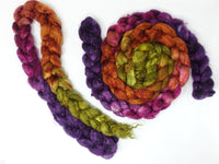 Mongolian Wool, Hand Dyed Gradient 100g