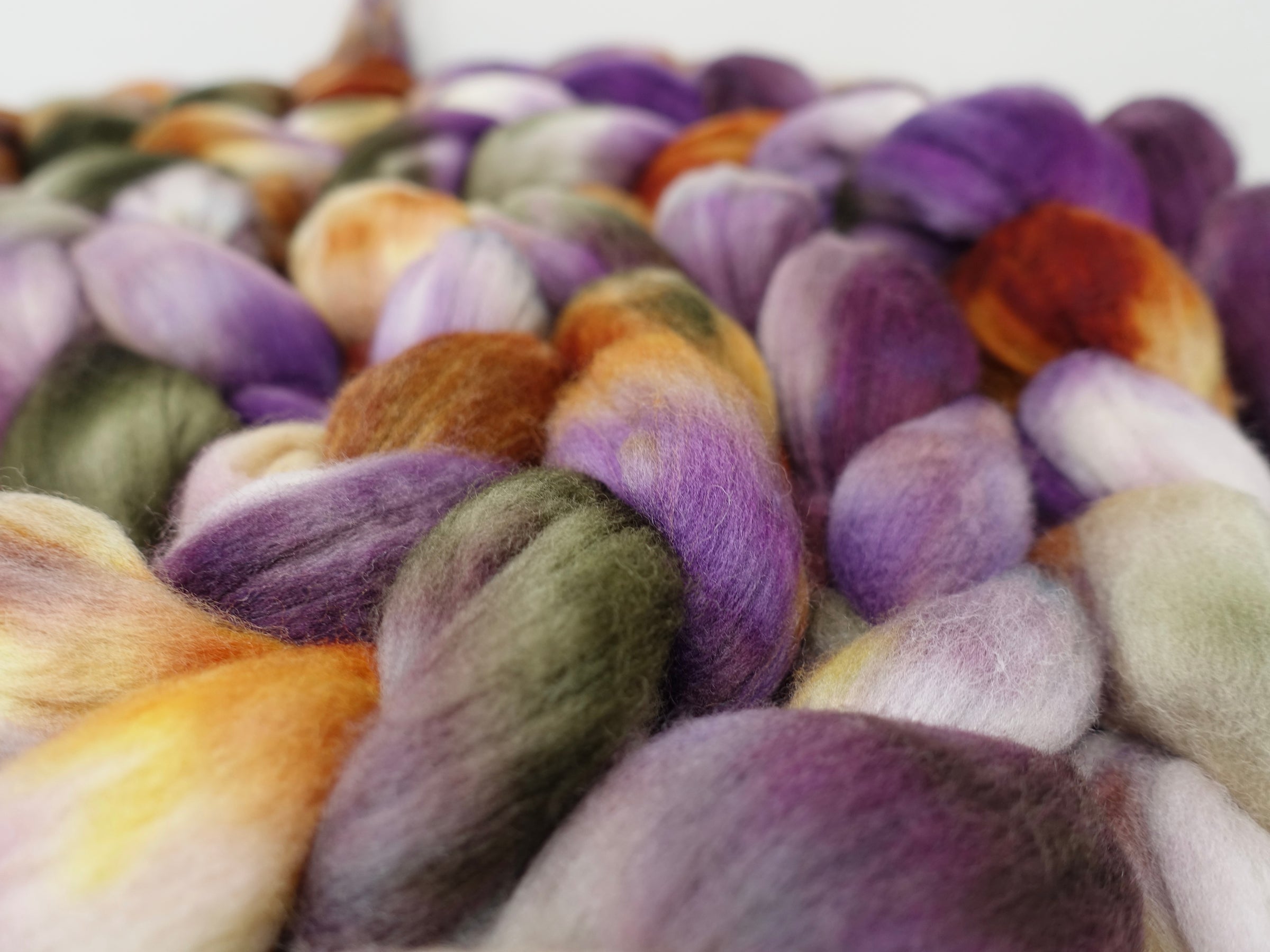 Rambouillet, Hand Dyed Variegated 100g