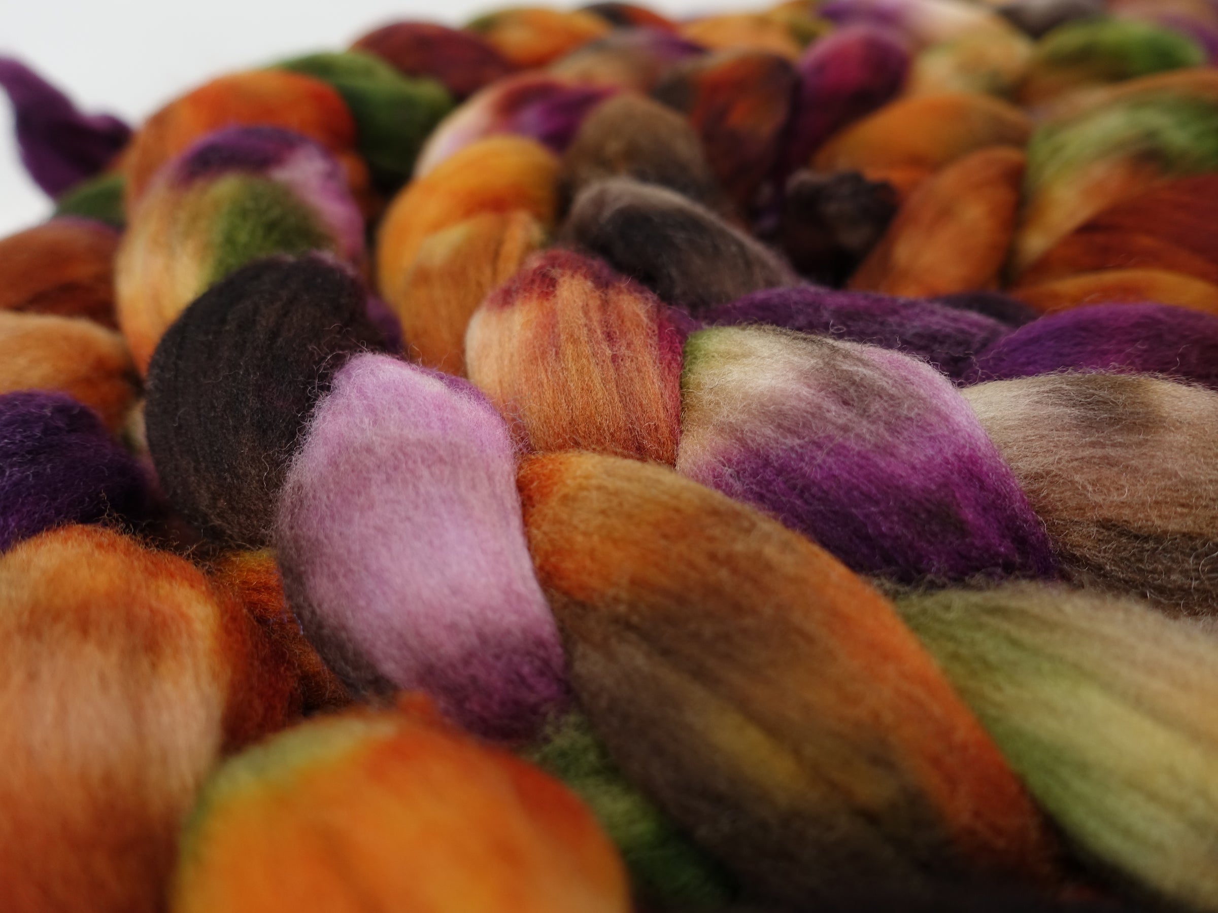 Rambouillet, Hand Dyed Variegated 100g