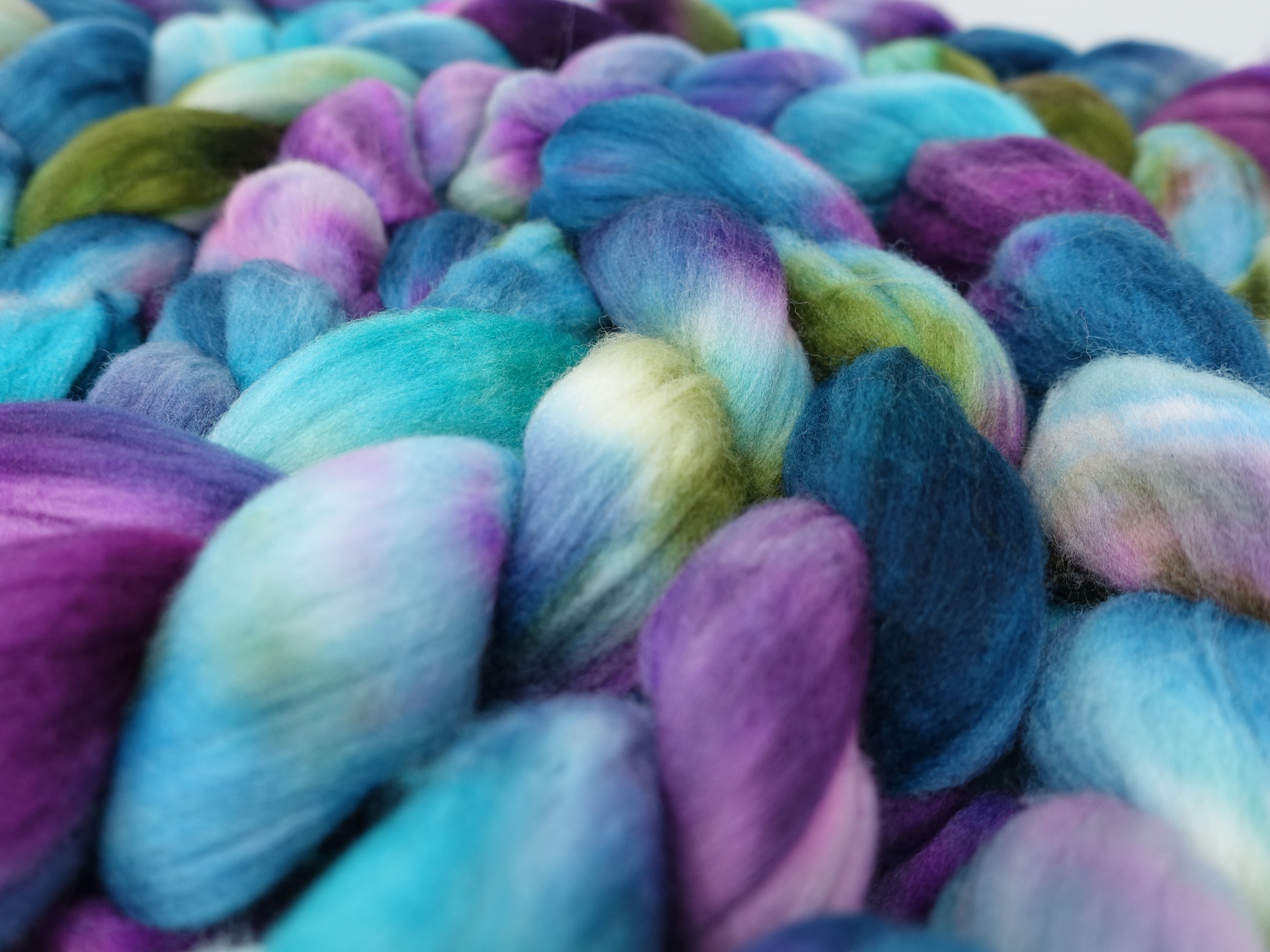 Rambouillet, Hand Dyed Variegated 100g