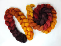 Cambrian Wool, Hand Dyed Gradient. Welsh x BFL Wool, 100g