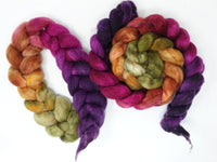 Cambrian Wool, Hand Dyed Gradient. Welsh x BFL Wool, 100g