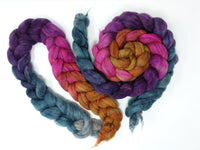Polwarth & Yak. Hand Dyed Gradient. 100g