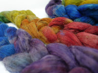 Polwarth & Yak. Hand Dyed Gradient. 100g