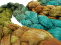 Polwarth & Yak. Hand Dyed Gradient. 100g
