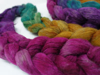 Polwarth & Yak. Hand Dyed Gradient. 100g
