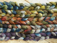Fade Pack- Polwarth & Yak, 5 co-ordinating braids, Hand Dyed. 500g