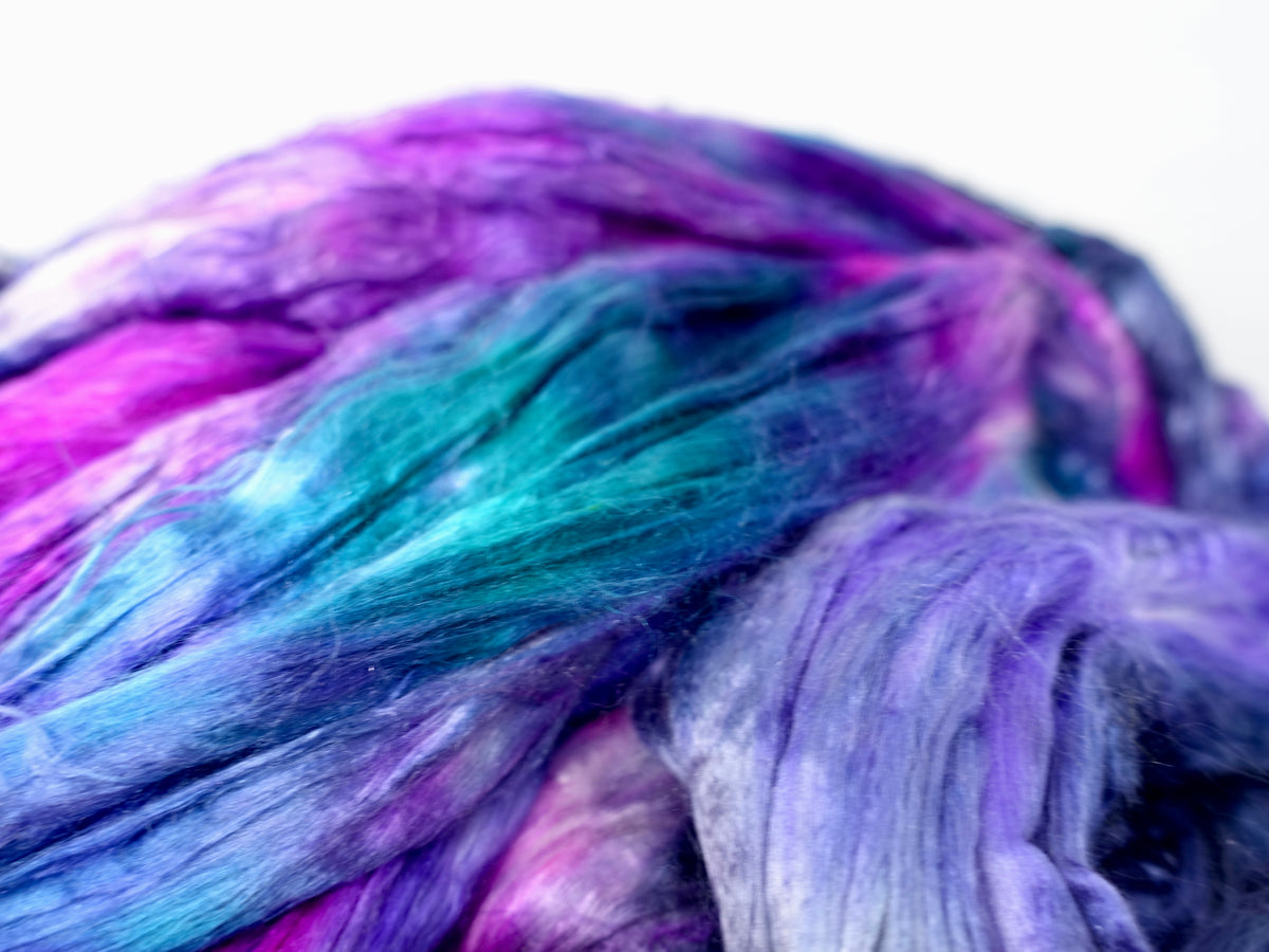 Silk Brick Variegated, Hand Dyed, 100g