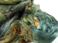 Silk Brick Variegated, Hand Dyed, 100g