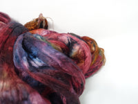 Silk Brick Variegated, Hand Dyed, 100g