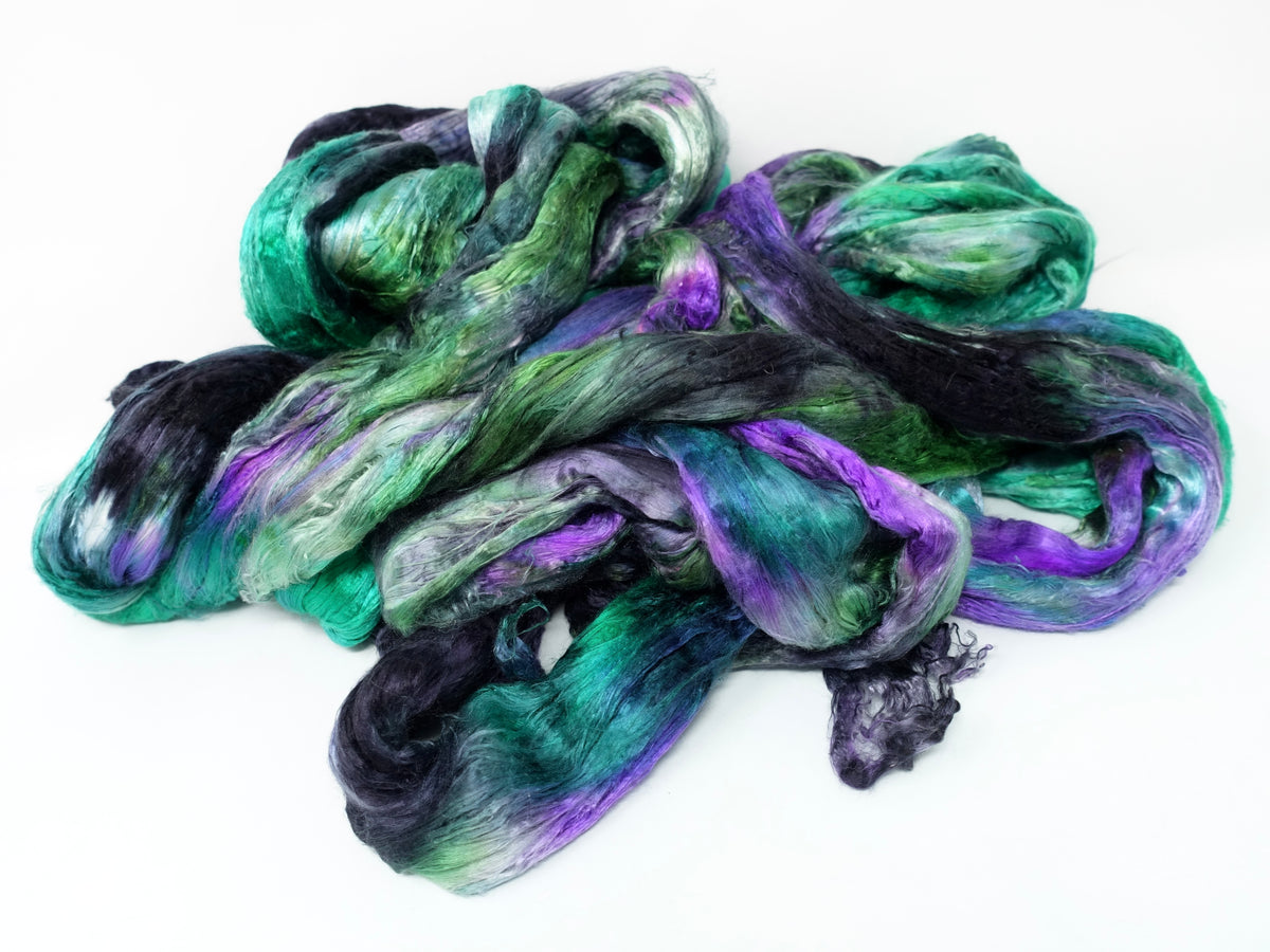 Silk Brick Variegated, Hand Dyed, 100g