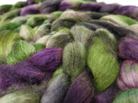 Polwarth & Yak. Hand Dyed Variegated. 100g