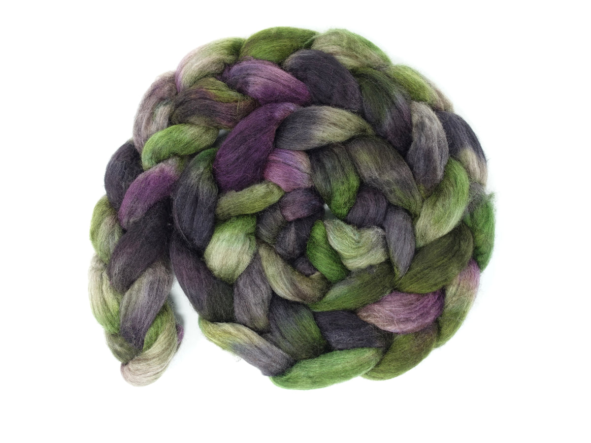 Polwarth & Yak. Hand Dyed Variegated. 100g