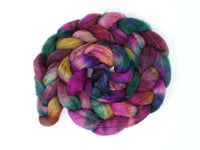 Polwarth & Yak. Hand Dyed Variegated. 100g