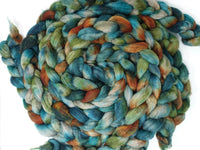 Polwarth & Yak. Hand Dyed Variegated. 100g