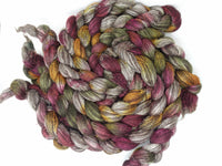 Zwartbles & Silk. Hand Dyed Variegated. 100g