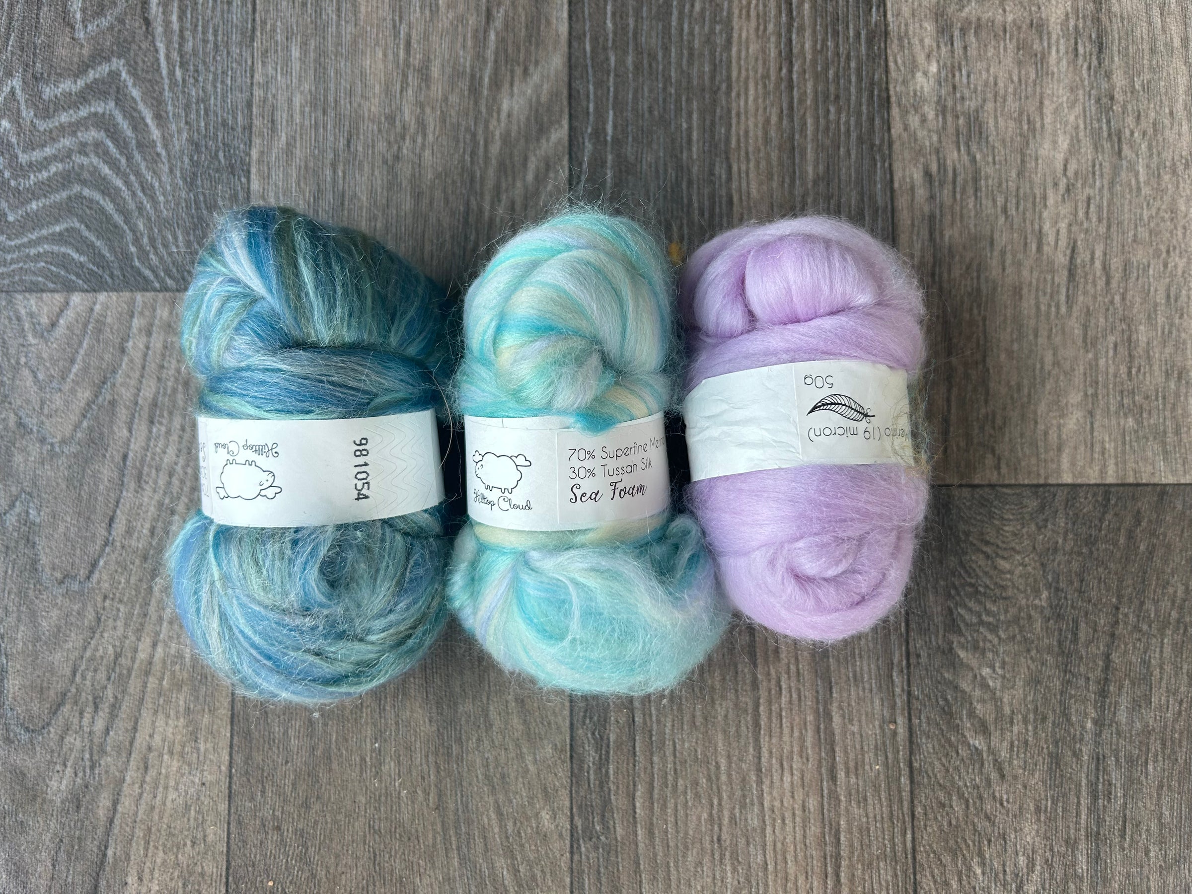 Celestial Surf Merino & Silk Bundle