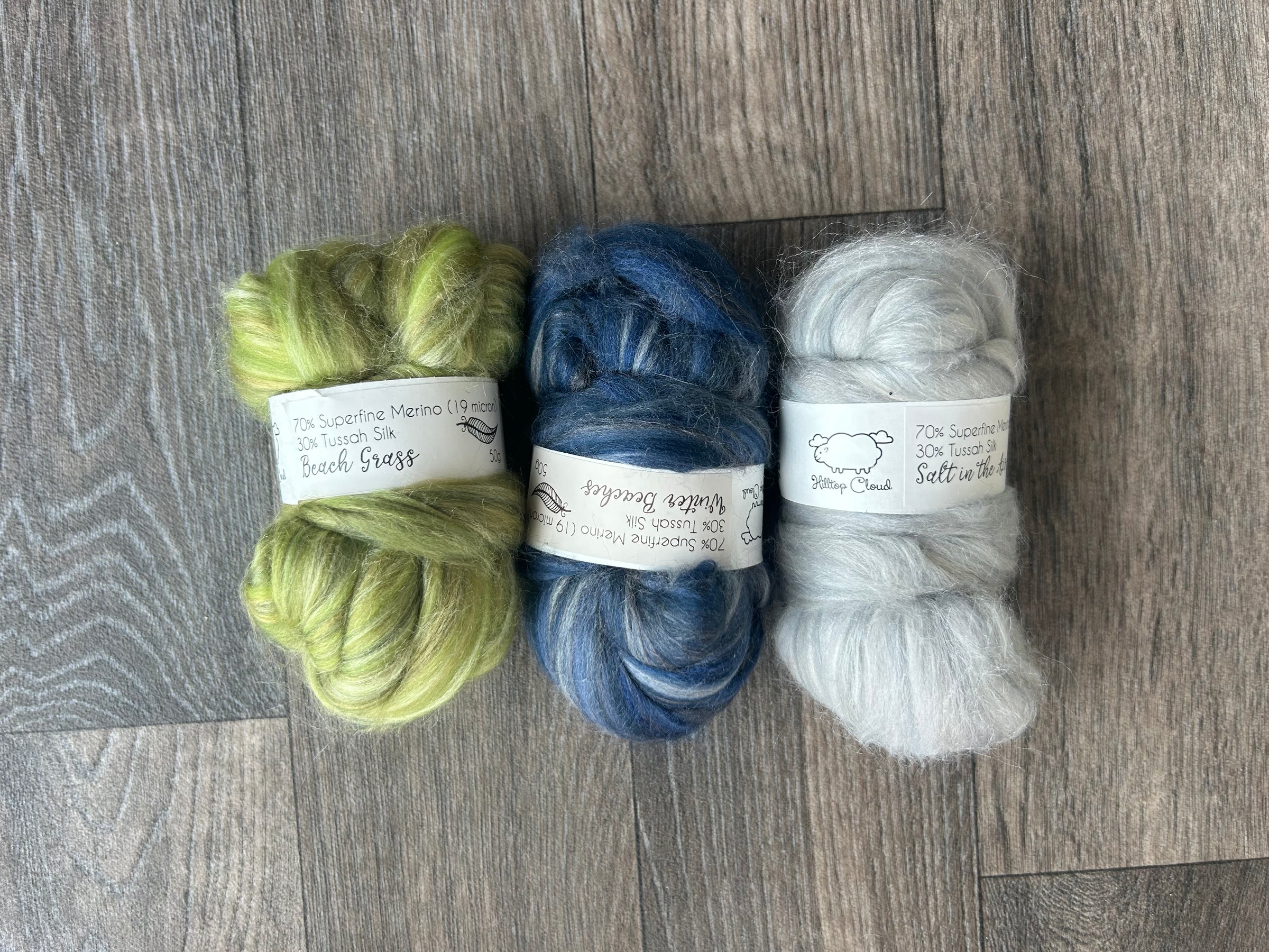 Evening Sage Merino & Silk Bundle