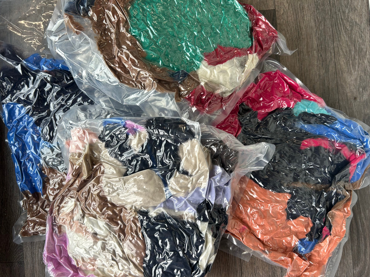 Cashmere Mixed Bag- 500g. Assorted colours