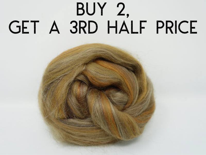 Mazeres- Superfine Merino & Tussah Silk- Tour de Fleece. 50g (DHG)