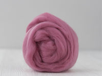 Orchid- Superfine 19 micron Merino & Tussah Silk, 70-30 blend. 50g (DHG)