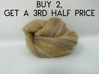 Pebble- Superfine Merino & Tussah Silk- Tour de Fleece. 50g (DHG)