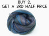 Powis- Superfine Merino & Tussah Silk- Tour de Fleece. 50g (DHG)