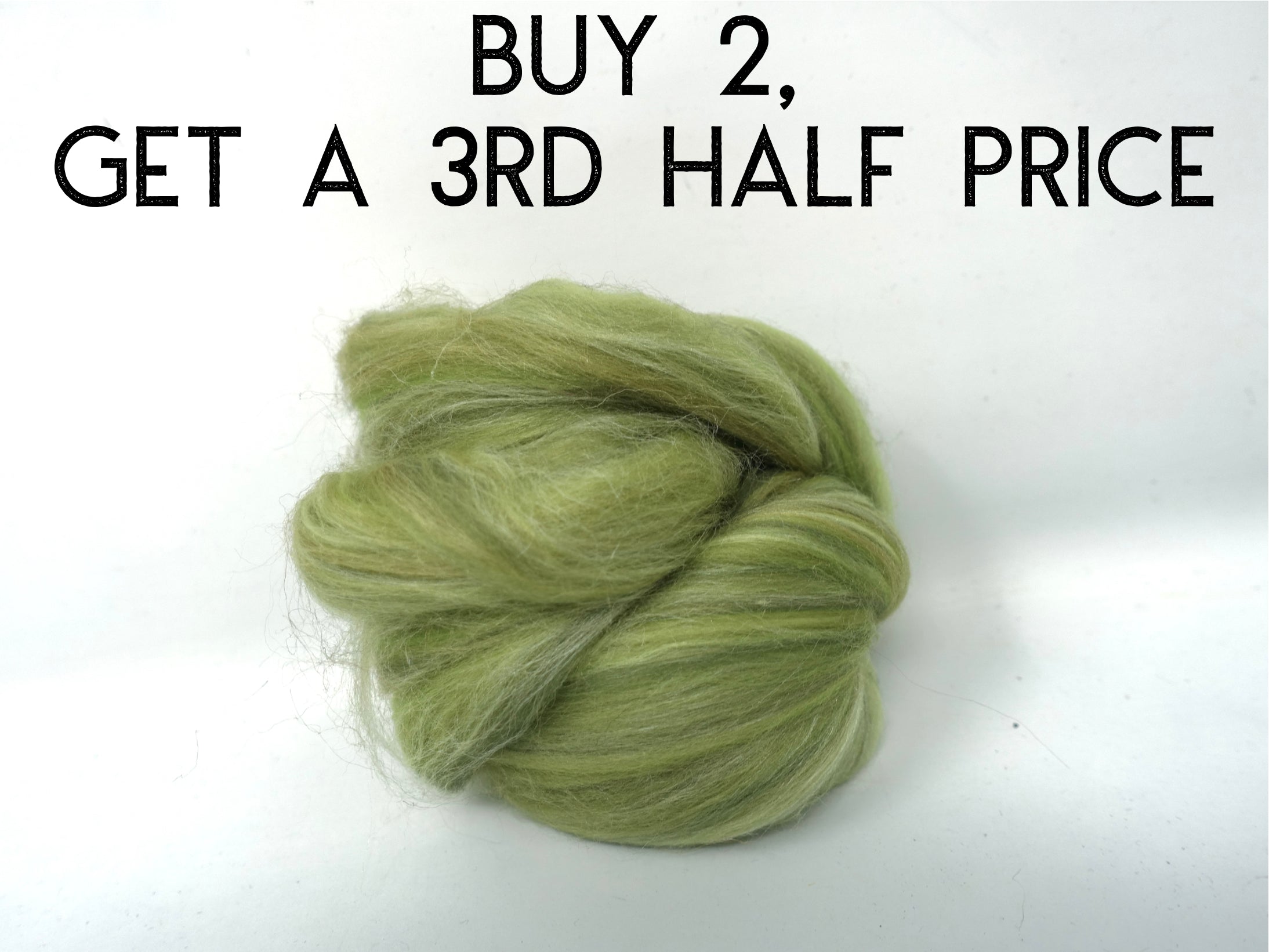 Beach Grass- Superfine Merino & Tussah Silk- Tour de Fleece. 50g (DHG)