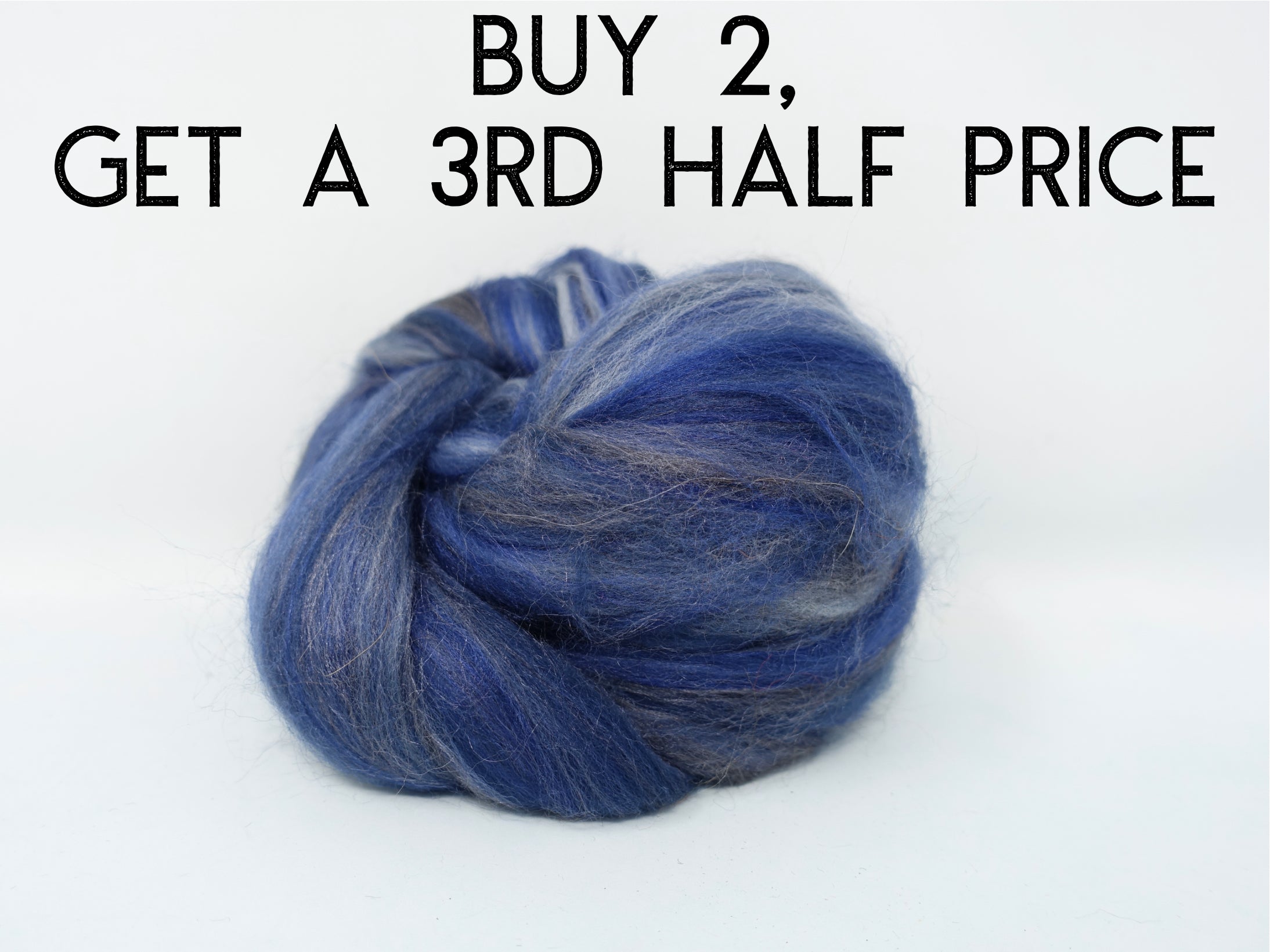 Winter Beaches- Superfine Merino & Tussah Silk- Tour de Fleece. 50g (DHG)