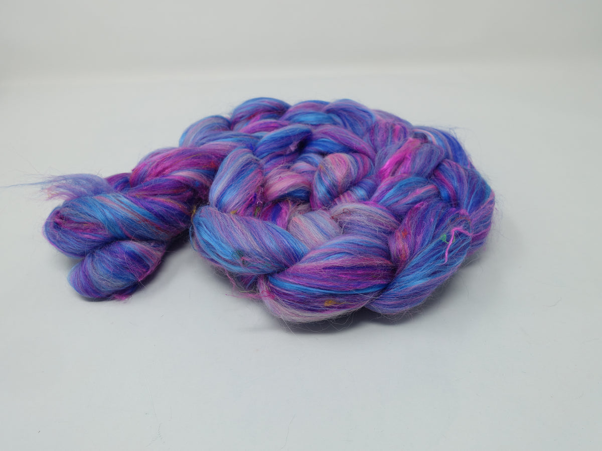 Litmus - Pigments- Merino, Sari Silk, Mulberry Silk & Llama. 100g