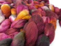 Superfine Superwash Merino 18.5mic, Hand Dyed Variegated 100g