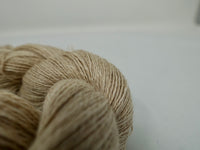 Superwash BFL, Camel & Silk Yarn, 400m per 50g. Co-ordinating yarn for hand dyed warps