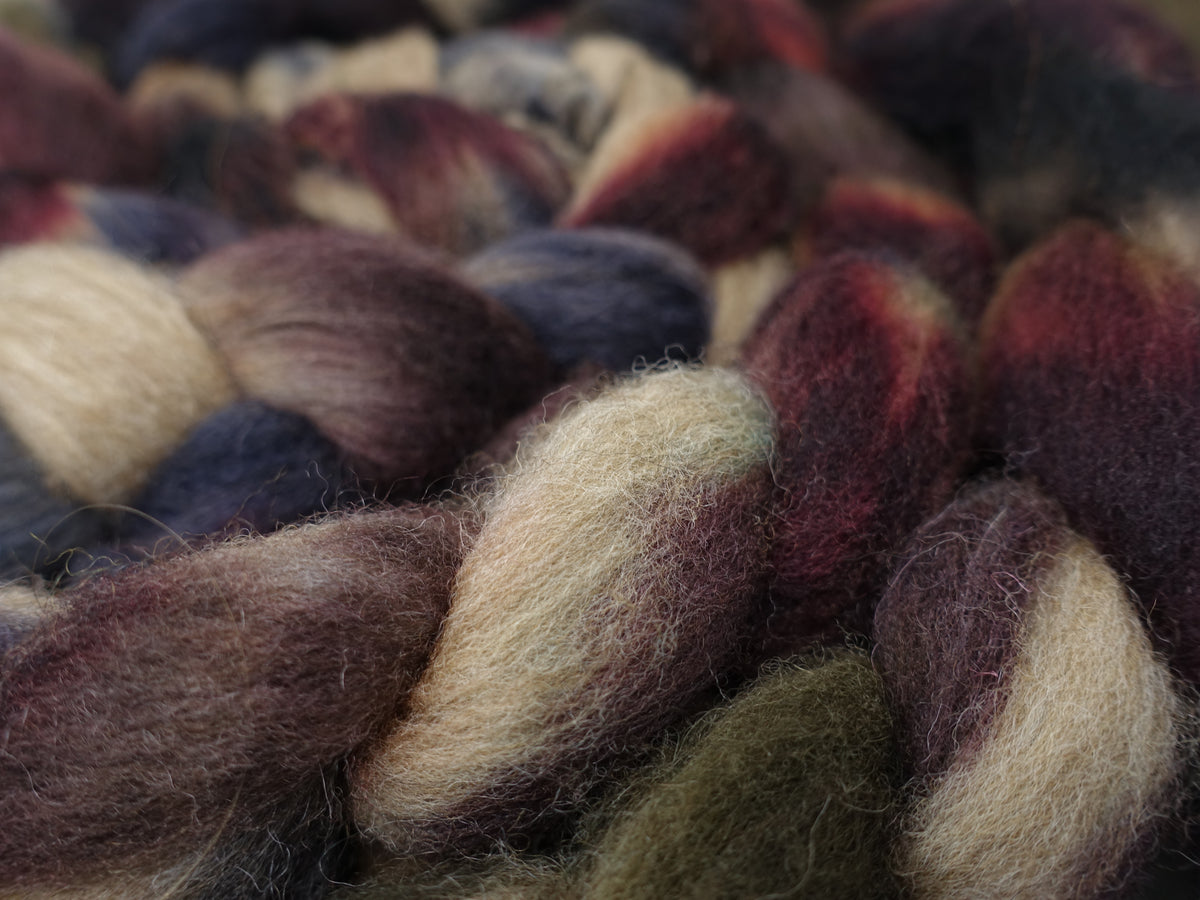 Shetland. Hand Dyed Variegated.  100g