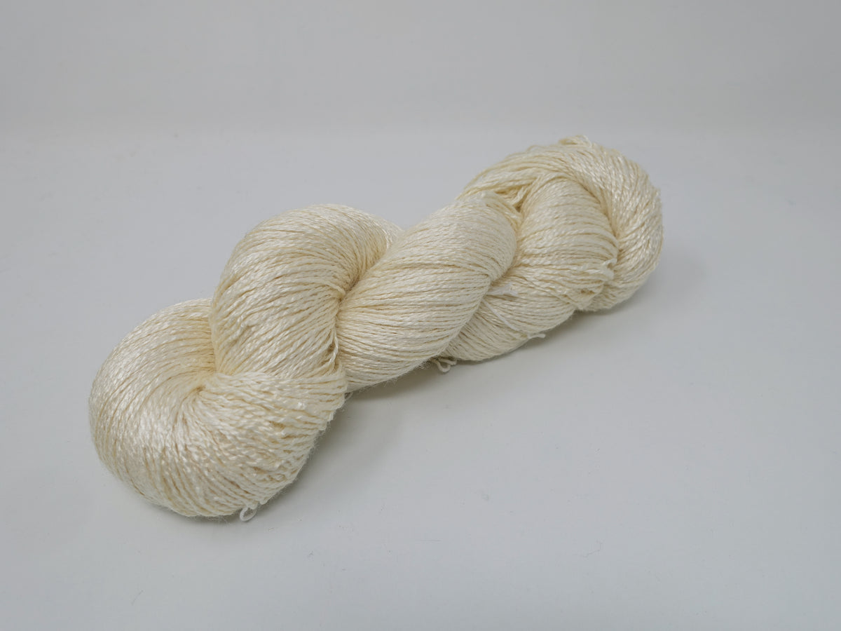 Tussah Silk Yarn, 2/8NM, 400m per 100g. Co-ordinating yarn for hand dyed warps