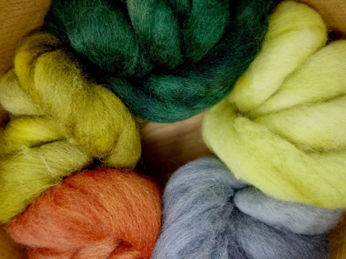 Textile Heritage New Lanark 100g Cambrian (Welsh x BFL) Wool