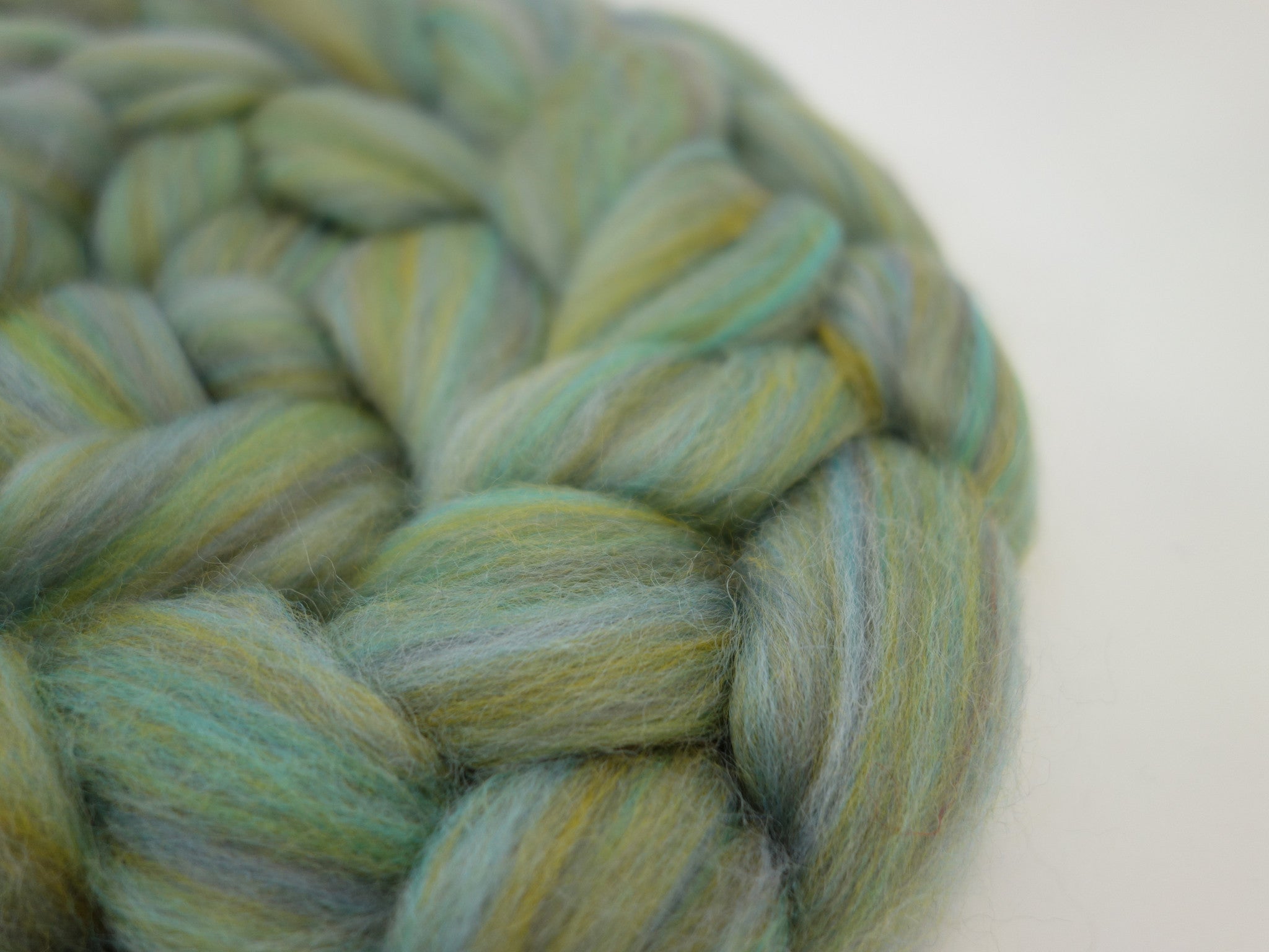 Odin- Nordic Collection. Blended Corriedale & Merino Top, 100g - Hilltop Cloud