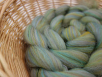 Odin- Nordic Collection. Blended Corriedale & Merino Top, 100g - Hilltop Cloud
