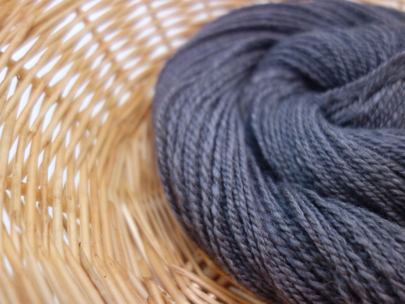 Storm- Nordic Collection. Blended Corriedale & Merino Top, 100g - Hilltop Cloud